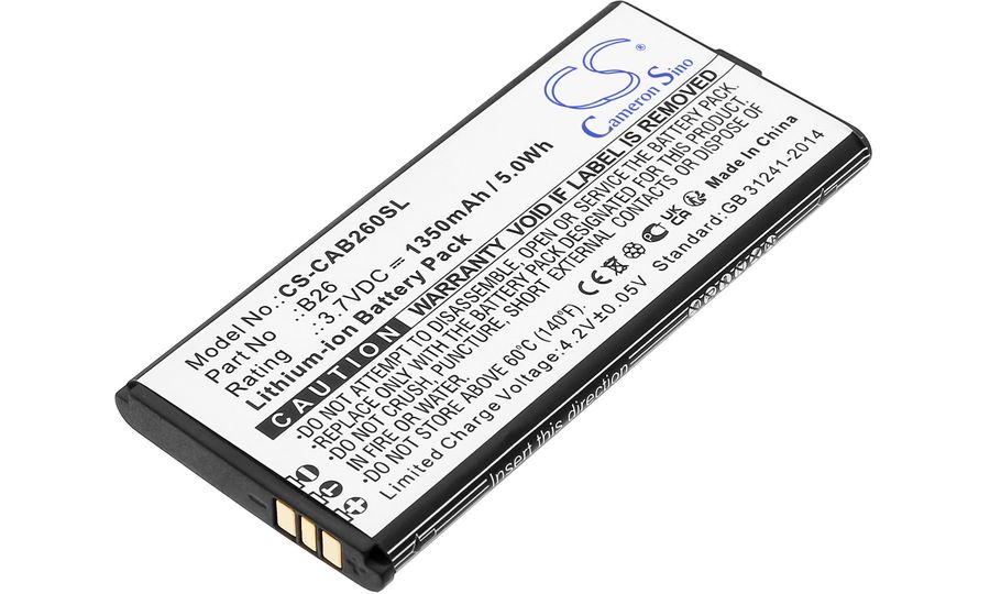 Batéria pre Cat B26, 1350 mAh, Li-Ion