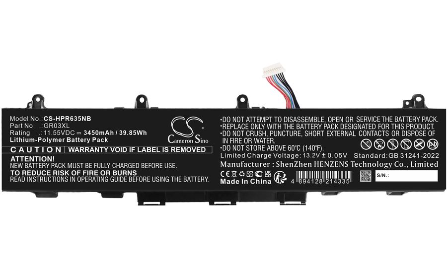 Batéria pre HP Probook 635 Aero G7 a ďalšie, 3450 mAh, Li-Ion