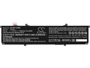 Batéria pre HP 16-F0035nr, Envy 16-H0000ci, Spectre X360 2-In-1 a ďalšie, 7150 mAh, Li-Ion