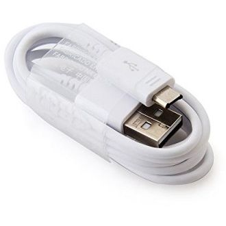 Samsung Dátový a nabíjací kábel MicroUSB, 1,2 m, biely