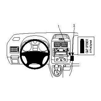 Brodit ProClip Citroen Jumpy II/Fiat Scudo/Peugeot Expert 07-16/Toyota ProAce 13-16, na stred vpravo