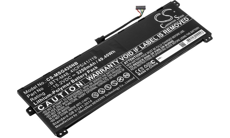 Batéria pre MSI PS42 / Mechrevo i5, 3250mAh, Li-Pol
