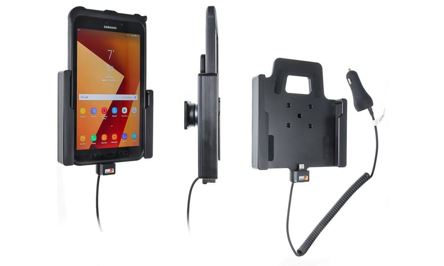 Brodit držiak do auta na Samsung Galaxy Tab Active 2 / 3 v orig. Puzdre s nabíjaním z CL