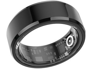 Risinno X1, inteligentný prsteň, veľkosť 10 (vnútorný priemer 19,9 mm), čierny