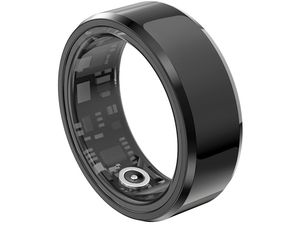 Risinno X1, inteligentný prsteň, veľkosť 8 (vnútorný priemer 18,2 mm), čierny