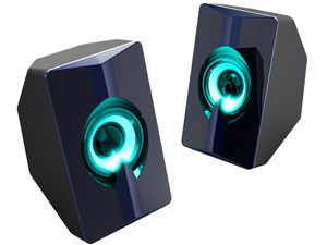 Herné reproduktory T-Wolf S5 pre PC, podsvietené