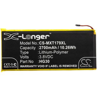 Batérie pre Motorola Moto G5S, Motorola Moto G6, Motorola Xt1794, ( ekv. Motorola HG30 ), 2700 mAh