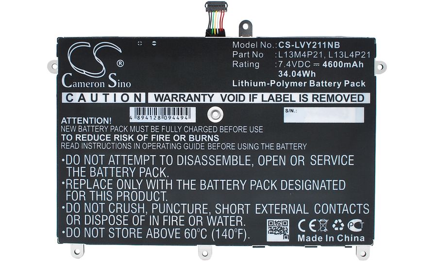 Batéria pre Lenovo Yoga 2 11 / Ideapad Yoga 2 11, 4600mAh, Li-Pol