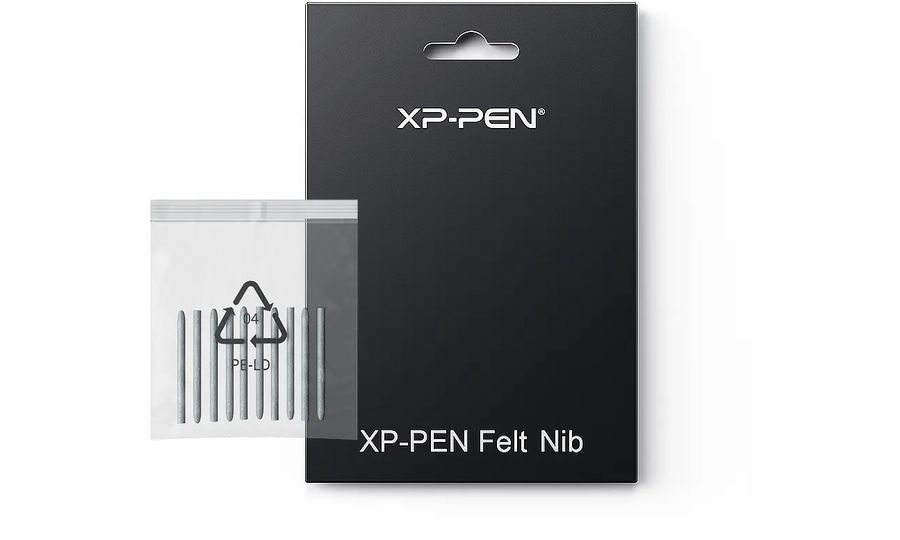 XPPen Náhradní plstěné hroty, 10 ks