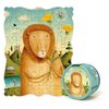 Mideer kreatívne puzzle - Portrét leva s púpavou