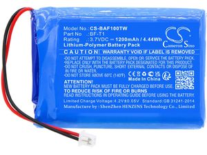 Batéria pre Baofeng, Bf-T1, Bf-T1 Uhf, T1, 1200 mAh, Li-Ion