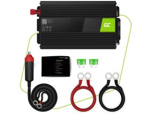 Green Cell Power Inverter menič napätia z 24V na 230V, 300W/600W, modifikovaná sínusoida