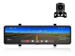 Kamera do auta 4K s 12" displejom v spätnom zrkadle + zadná kamera