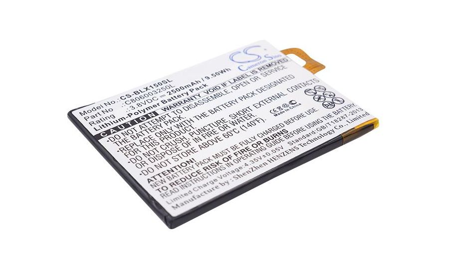 Batéria pre Blu Win Hd 5,5", X150, X150q, 2500 mAh, Li-Ion
