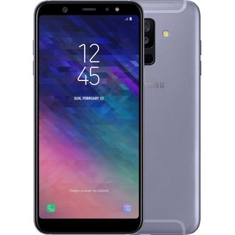 Samsung Galaxy A6+ sivá