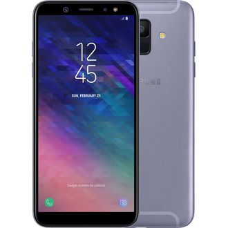 Samsung Galaxy A6 sivá
