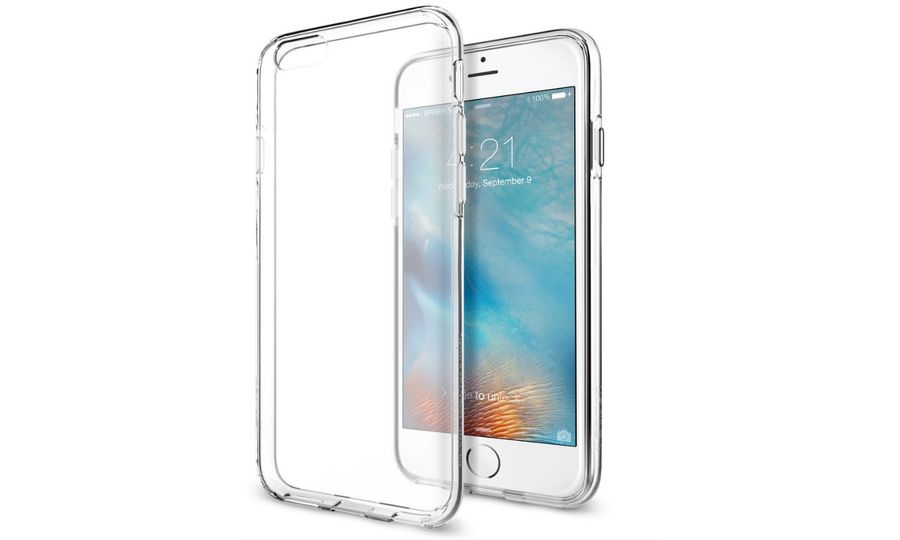 Spigen Tekutý ochranný kryt pre iPhone 6/6s Plus, priehľadný