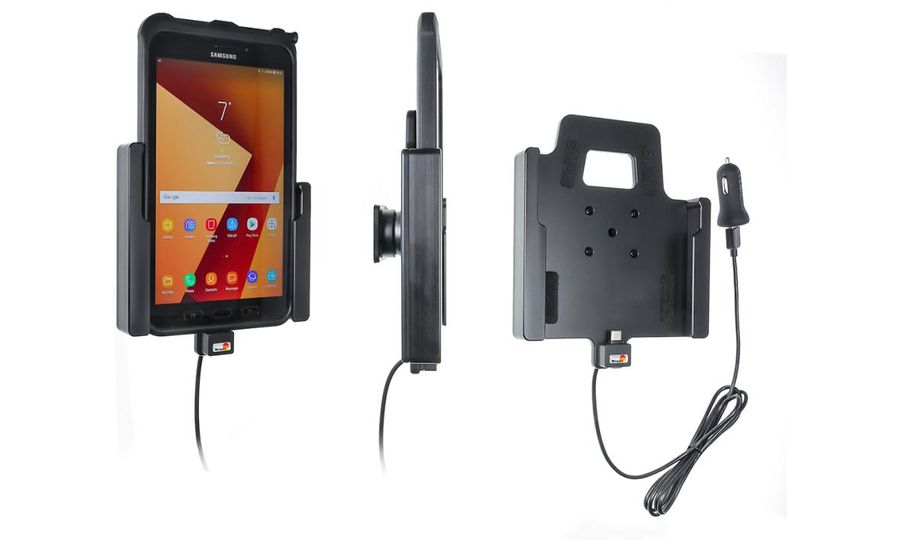 Brodit držiak na Samsung Galaxy Tab Active3/Active2 v orig. Puzdre, s nabíjaním z CL/USB cez USB-C