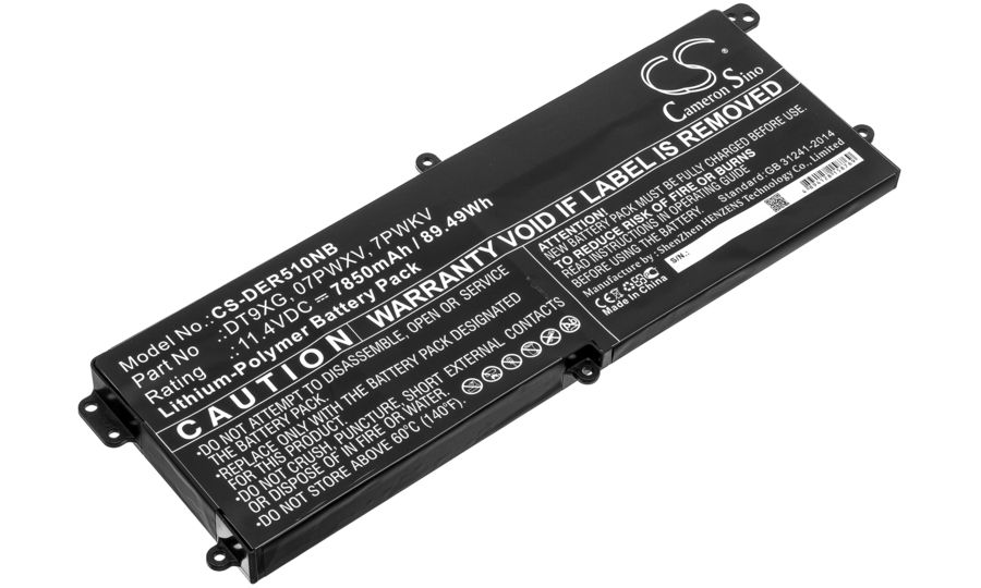 Batéria pre Dell Alienware Area 51, 7850mAh, Li-Pol