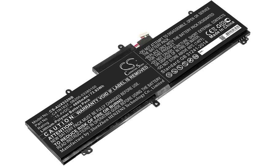 Batéria pre Asus ROG Zephyrus G15/S15/M/Zephyrus M/ProArt StudioBook Pro 15 a ďalšie, 4800 mAh, Li-Pol