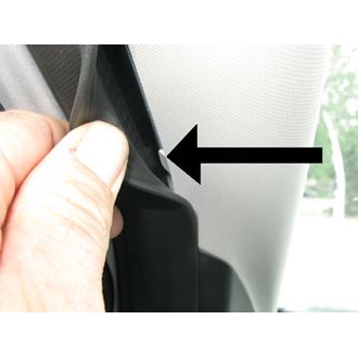 Brodit ProClip pre Ford Tourneo Connect 18-22/Transit Connect 18-24, ľavý stĺpik V1