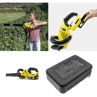 Akumulátor pre Karcher Se 3-18 Compact, Lbl 2 Cordless 18V Blower a iné, 2000 mAh, Li-Ion