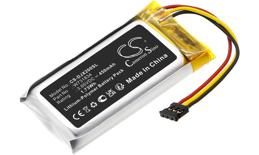 Batéria pre nabíjacie puzdro DJI Mic 2, 450 mAh, Li-Ion
