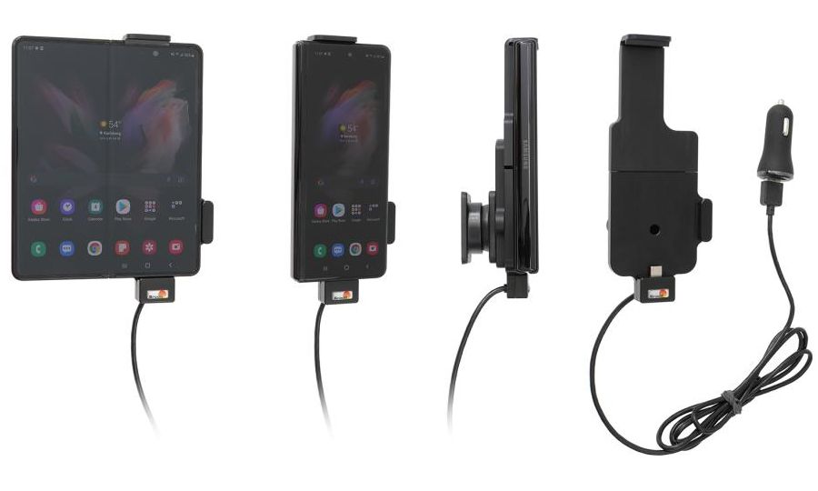 Brodit držiak do auta pre Samsung Galaxy Z Fold3 5G, s CL/USB nabíjaním