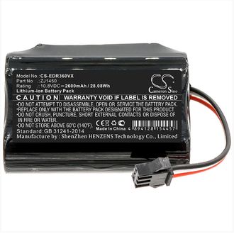 Batéria pre Ecovacs D36, Ecovacs DA60, DA611, DB35, TCR360 ( eq. ZJ1450 ), 2600 mAh
