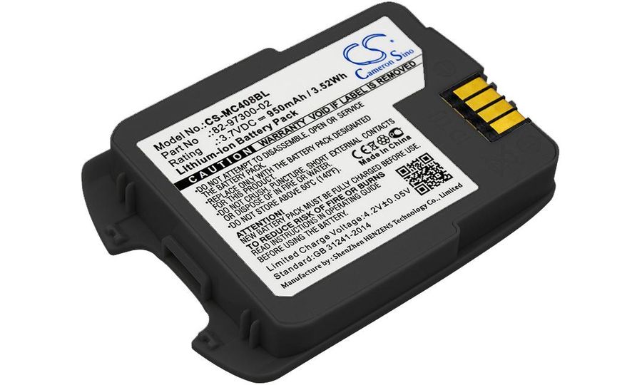 Batéria pre Motorola CS4070, CS4070-SR, 950 mAh, Li-Ion