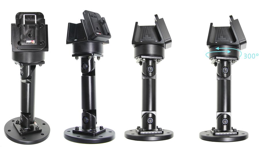 Brodit kompletný set montážneho otočného podstavca vrátane MultiMove clipu, dĺžka 248mm