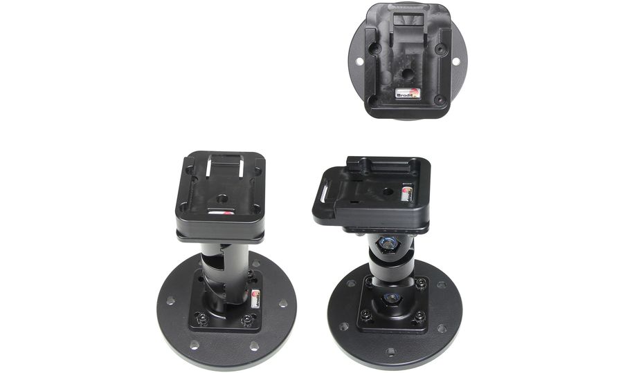Brodit kompletný set montážneho podstavca vrátane MultiMove clipu, dĺžka 124 mm hliník