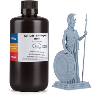 ELEGOO ABS-like Resin 1kg, sivá