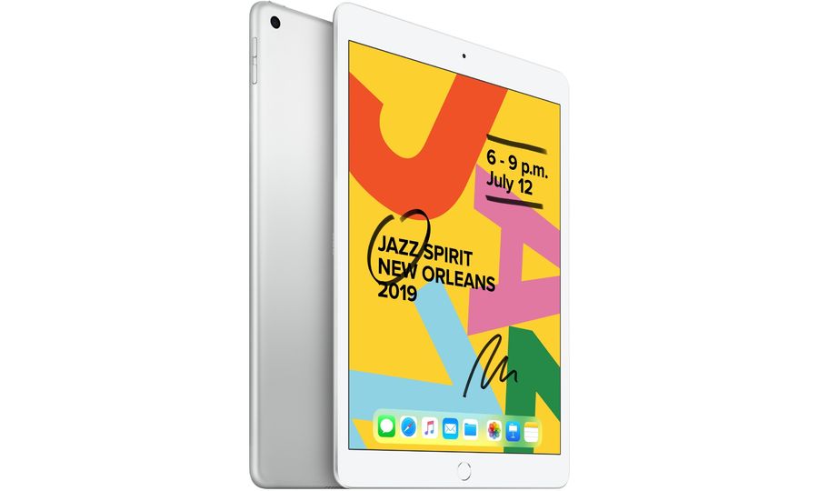 Apple iPad 10,2" (2019) 128GB Wi-Fi + Cellular, strieborná