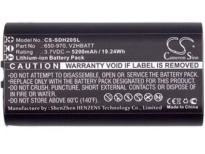 Batéria pre ručný GPS prístroj SportDOG TEK 2.0, 5200 mAh, Li-Ion
