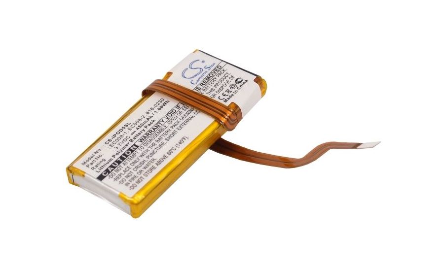 Batéria pre Apple iPod Classic 6. generácie / iPod 5G / iPOD Video, 450mAh Li-pol