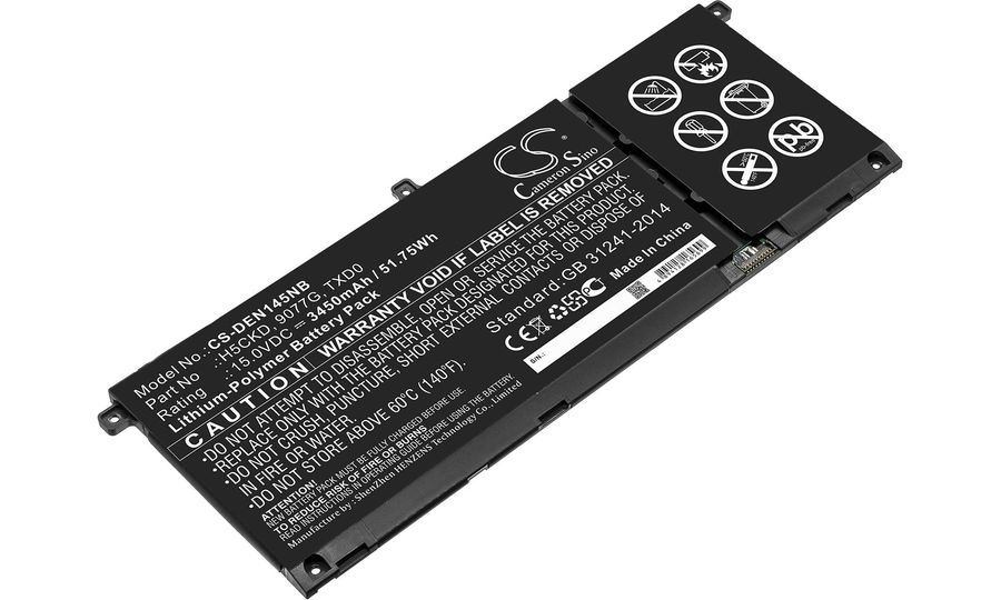 Batéria pre Dell Inspiron 15 5501 5401, Inspiron 13 7306, Latitude 15 3510, 3450 mAh, Li-Po