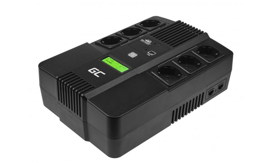 Záložný zdroj napájania Green Cell UPS AiO 800VA 480W