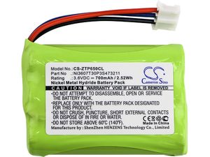 Batérie pre ZTE Wp850 (ekv. NI3607T30P3S473211), 700mAh