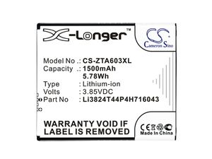 Batérie pre ZTE Blade (ekv.LI3824T44P4H716043) 1500mAh