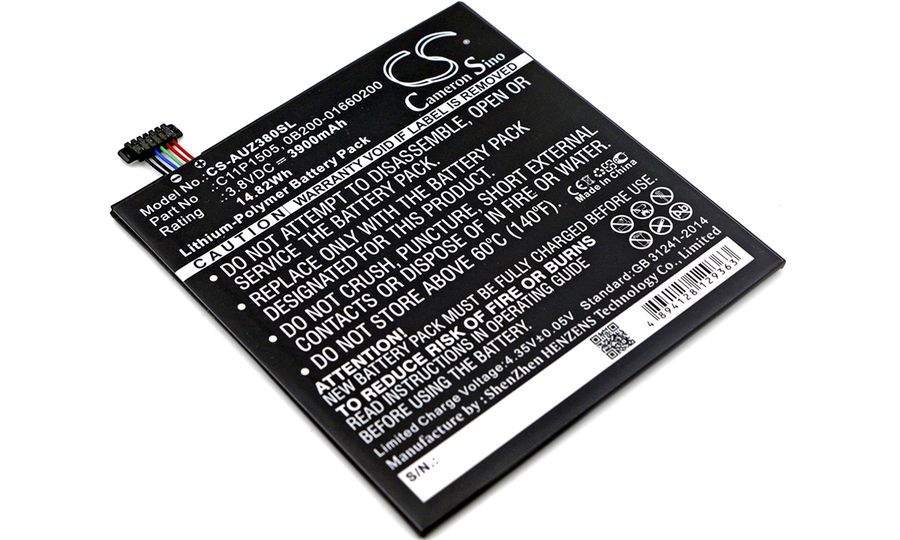 Batérie pre Asus ZenPad 8.0 Z380KL (ekv.C11P1505) 3900mAh, Li-pol