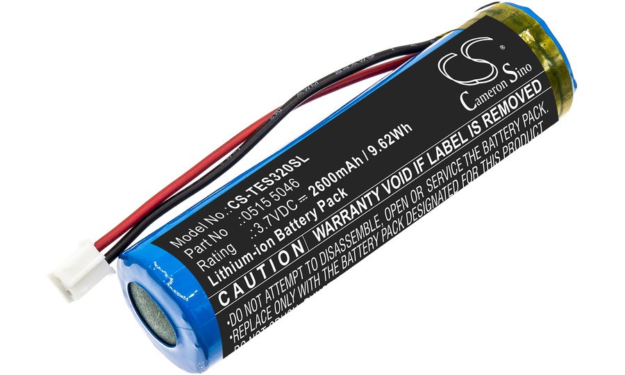 Baterie pro Testo 320 Combustion Analyzer , 2600 mAh, Li-Ion