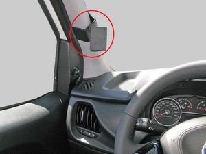 Brodit ProClip montážna konzola pre Fiat Doblo 16-17, vľavo na stĺpik