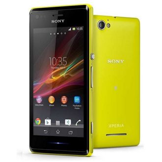 Sony Xperia M - žltá