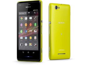 Sony Xperia M - žltá