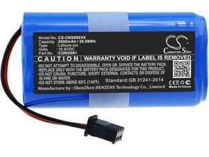 Batéria pre Cecotec CONGA, Sencor SRV, 2600 mAh, Li-Ion
