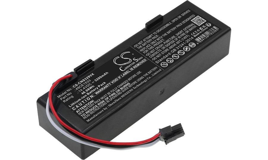 Batéria pre ETA Navaggio 2228 a Cecotec Conga 3290, 3490, 3890 a ďalšie, 3200 mAh, Li-Ion