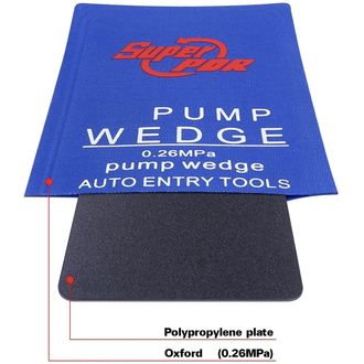Pump Wedge nafukovací vzduchový klin, vhodný pre domácnosť, stavebníctvo, dielňu atď., veľkosť S, malý