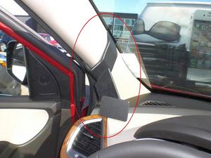 Brodit ProClip montážna konzola pre Hyundai Santa Fe/Grand Santa Fe 13-18, vľavo na stĺpik