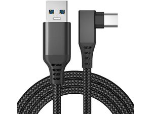 Mobilly kábel pre Meta Quest 3, Oculus Quest 2, Oculus Link, USB-C 3.2 Gen 1/USB-A kábel, 5 m